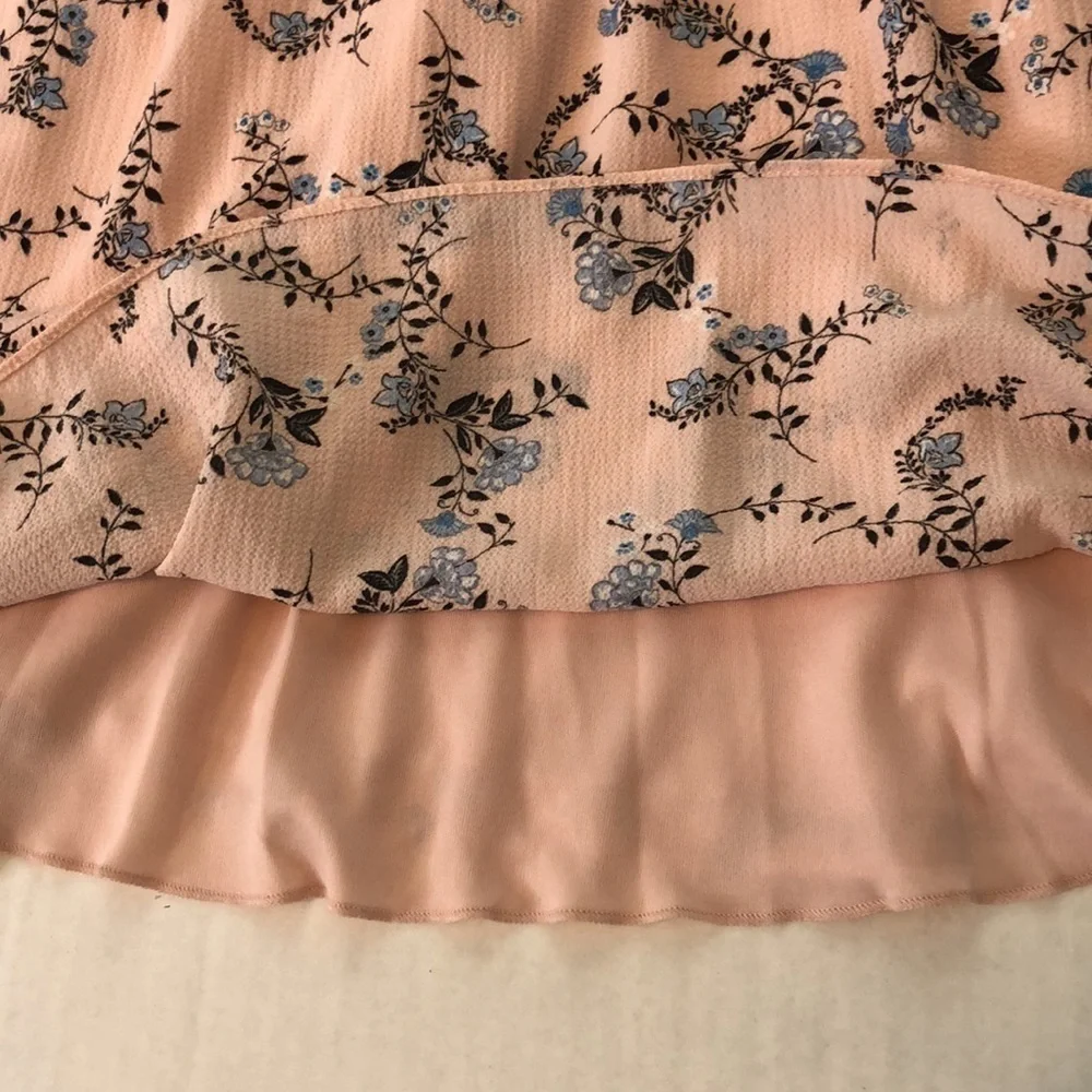 Speechless Girl’s Flower Print Off-Shoulder Dress Size 16